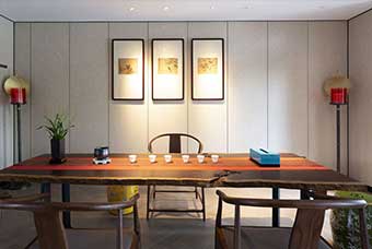 鹤岗禅艺茶室空间