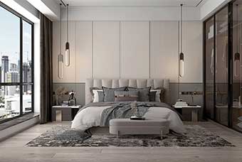 鹤岗现代风格-卧室