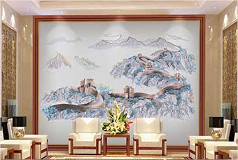 鹤岗森佰汇航空纤维墙咔(唯我中华)