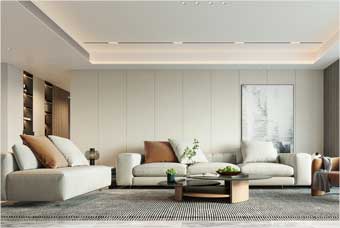 鹤岗客厅空间案例