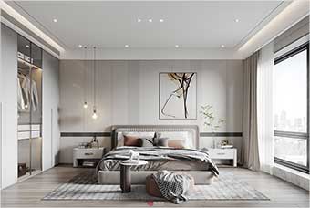 鹤岗卧室空间案例