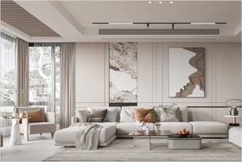 鹤岗客厅空间案例