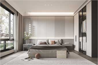 鹤岗卧室空间案例